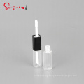 W781 2.5ml*2  3ml*2 Customized  New Design Empty ABS PETG Plastic Lip Gloss Tube